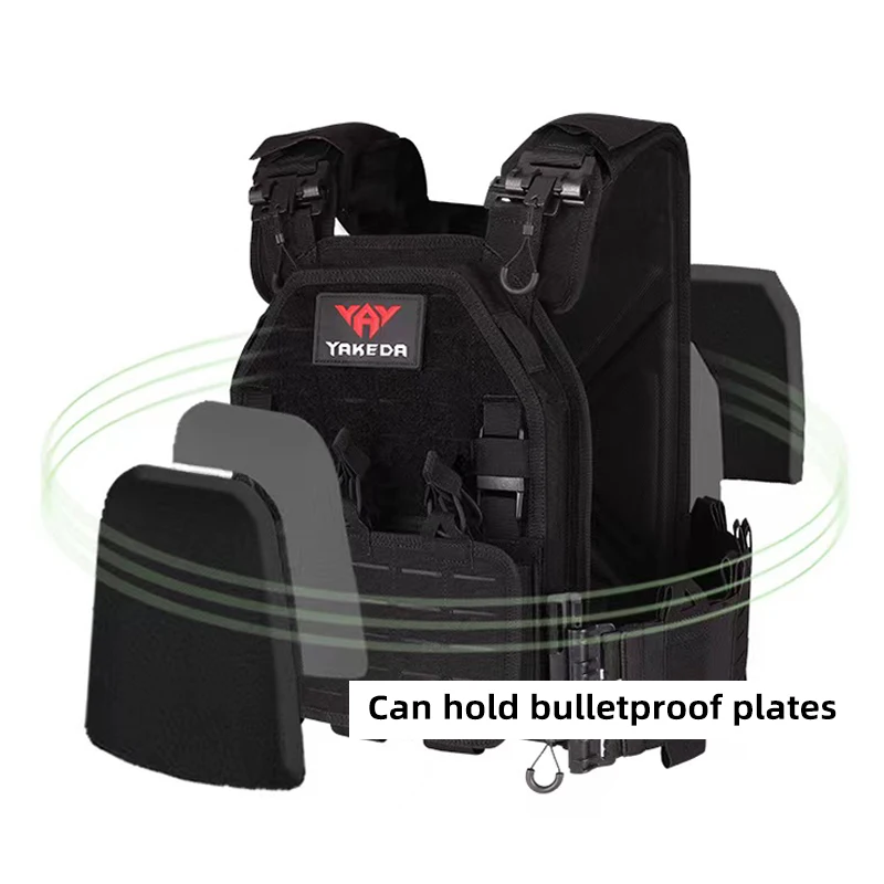 YAKEDA 6094 chaleco táctico mi - Molle Tactical Vest Military Laser Cut reseña y precio