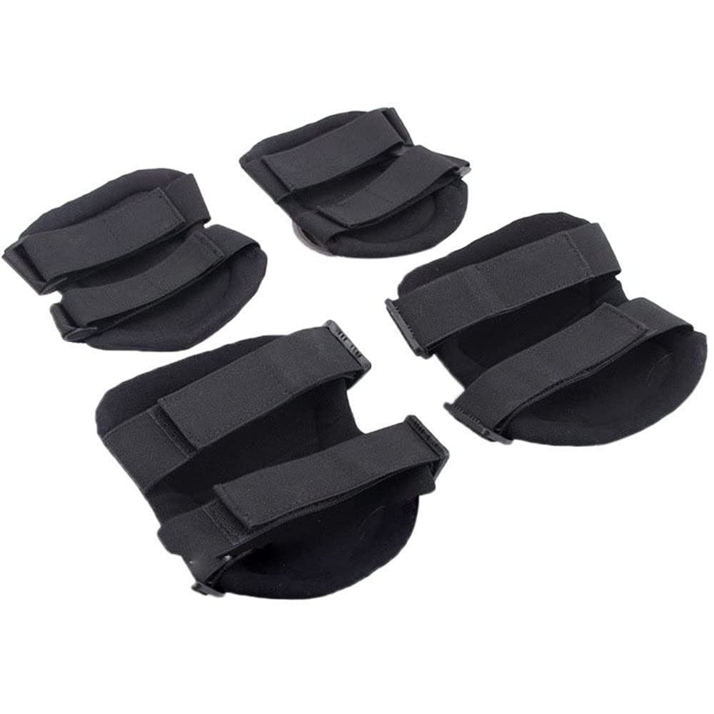 Juego de 4 piezas de rodillera - Combat Knee Pads Elbow Pads Set Military reseña y precio
