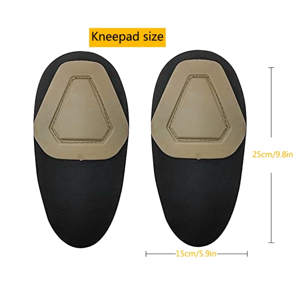 Juego de 4 piezas de rodillera - Combat Knee Pads Elbow Pads Set Military reseña y precio