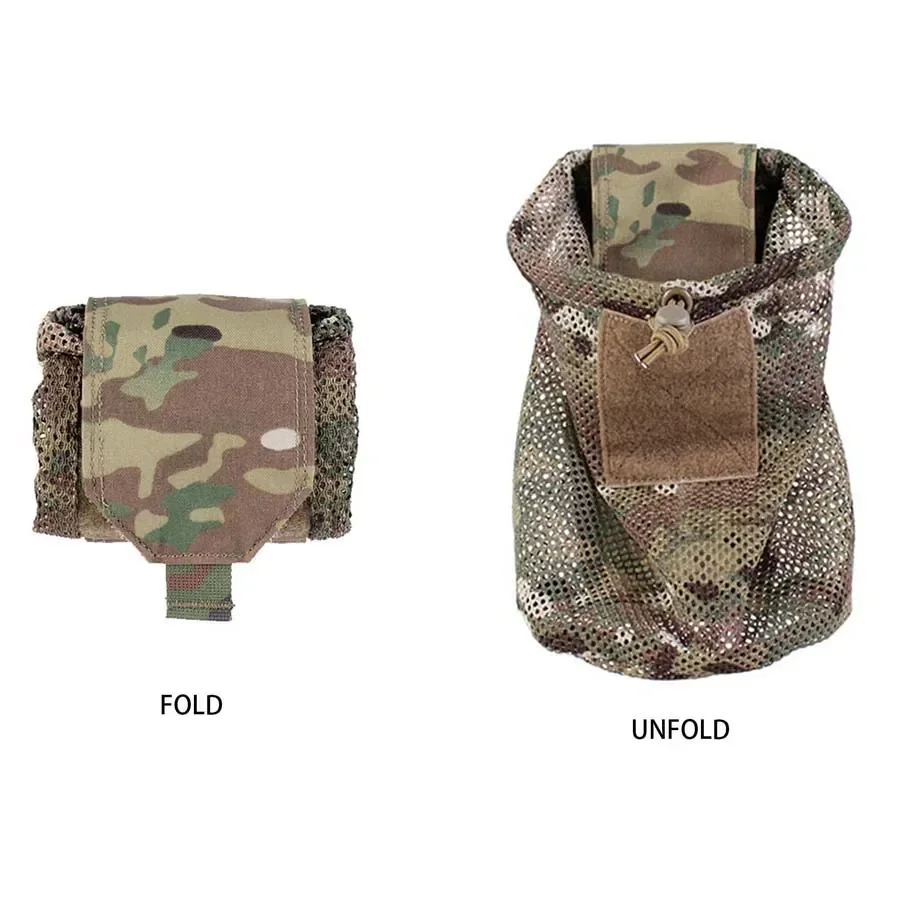 Bolsa de basura de malla magné - Tactical Dump Pouch Foldable Drop Bag reseña y precio
