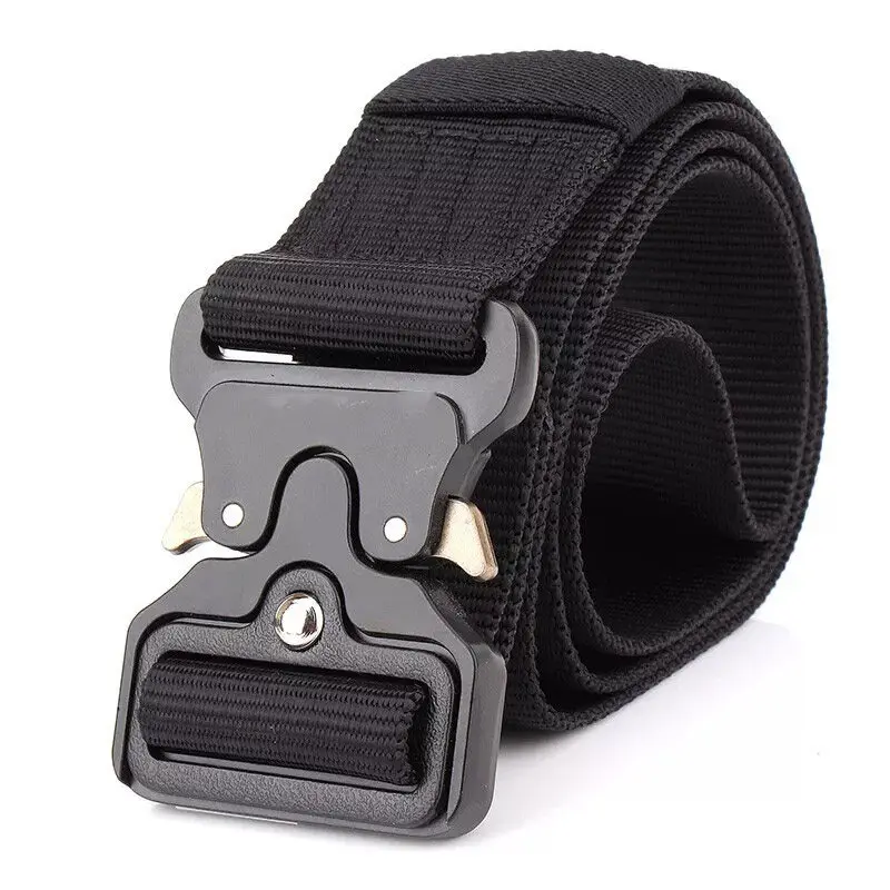 Cinturón táctico de caza al ai - Tactical Combat Belt Quick Release Buckle reseña y precio