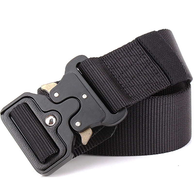 Cinturón táctico de caza al ai - Tactical Combat Belt Quick Release Buckle reseña y precio