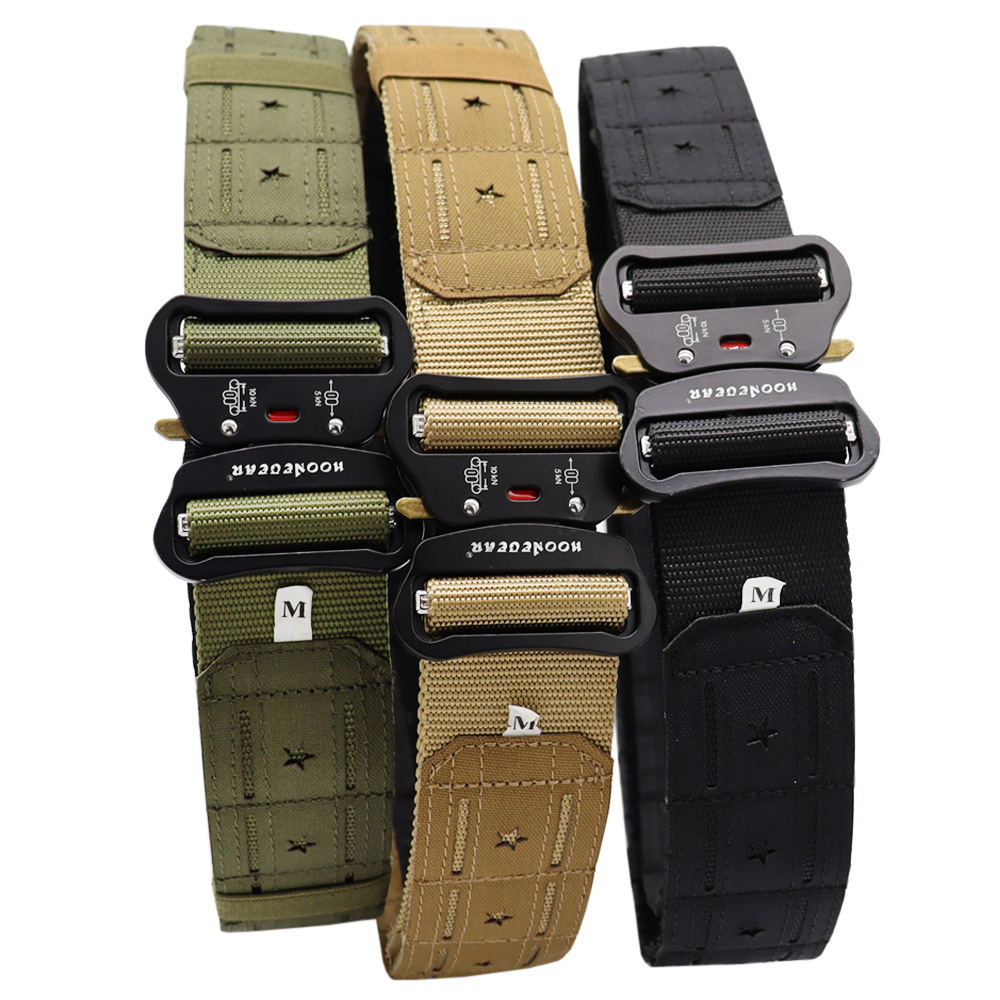 Nuevo cinturón táctico de comb - Tactical Combat Belt Quick Release Buckle reseña y precio