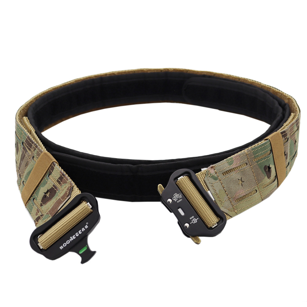 Nuevo cinturón táctico de comb - Tactical Combat Belt Quick Release Buckle reseña y precio
