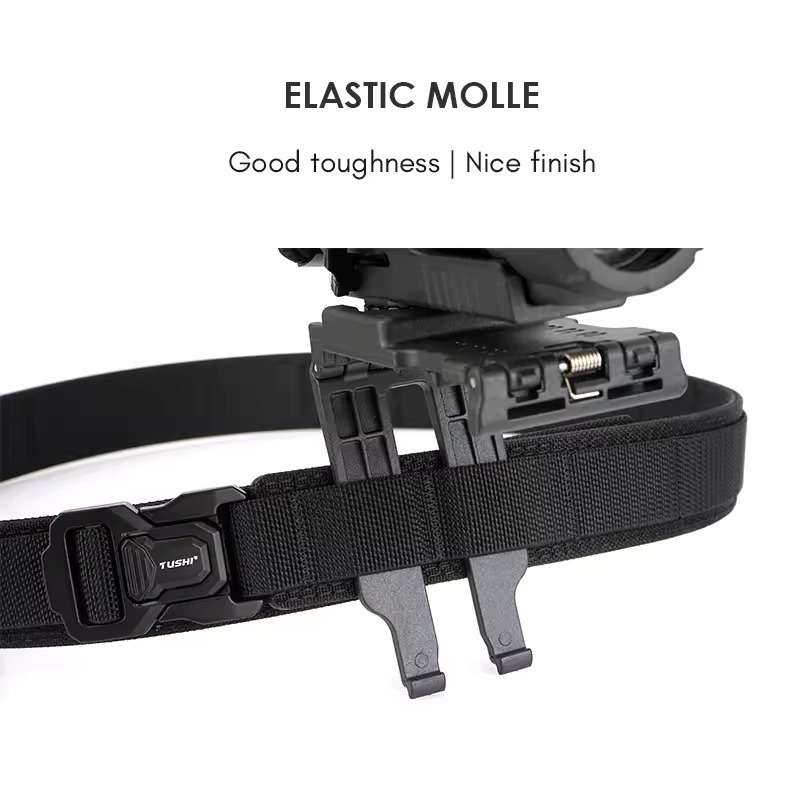 Cinturón de combate táctico de - Tactical Combat Belt Quick Release Buckle reseña y precio