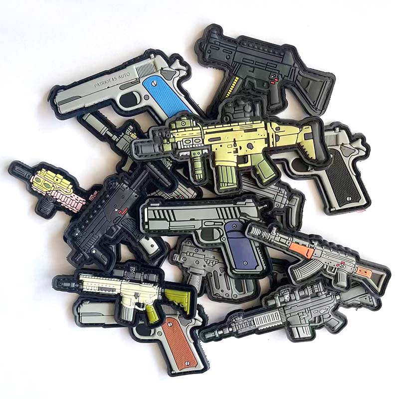 Parches de moral 3D de PVC y g - Patch Morale Tactical Military Hook Loop reseña y precio