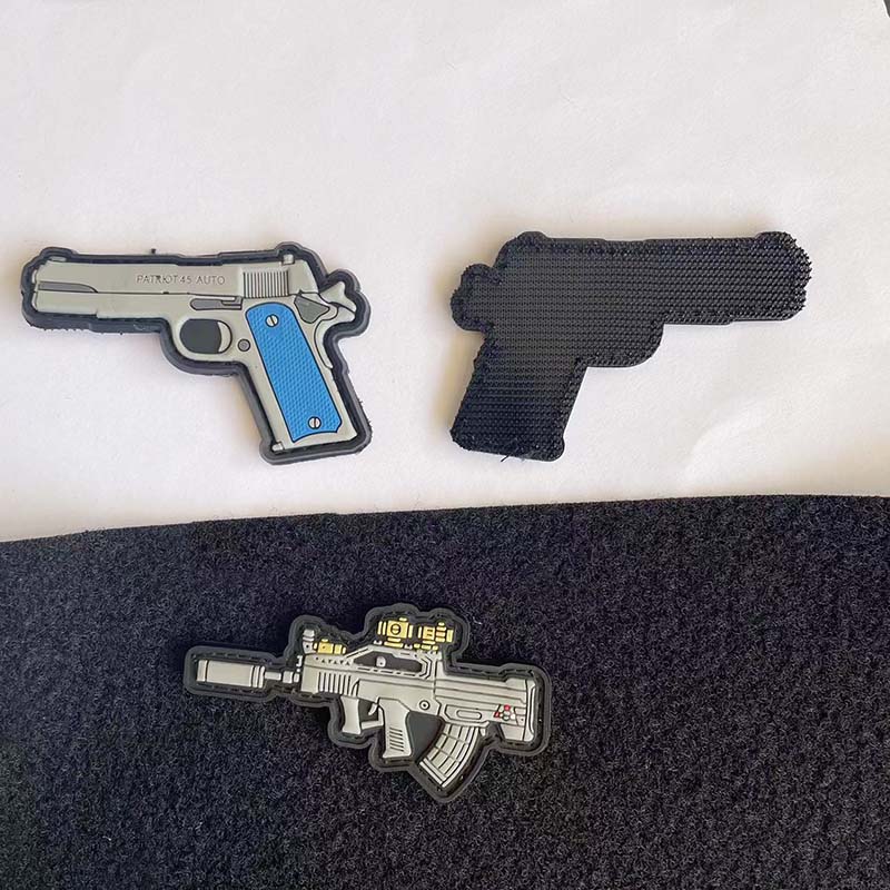 Parches de moral 3D de PVC y g - Patch Morale Tactical Military Hook Loop reseña y precio